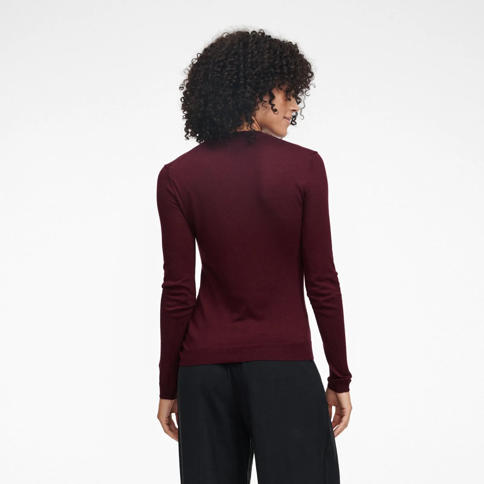 Lightweight Mockneck Sweater