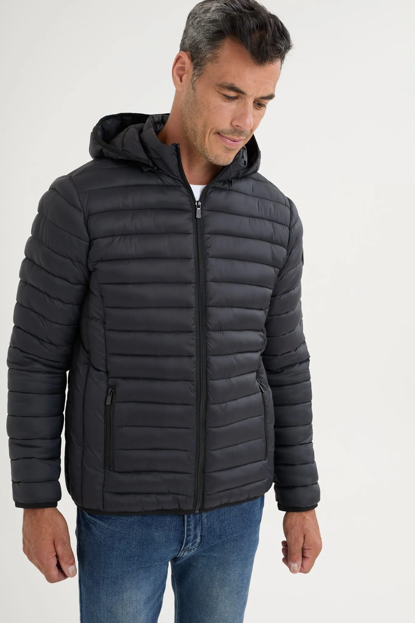 Lightweight quilted coat