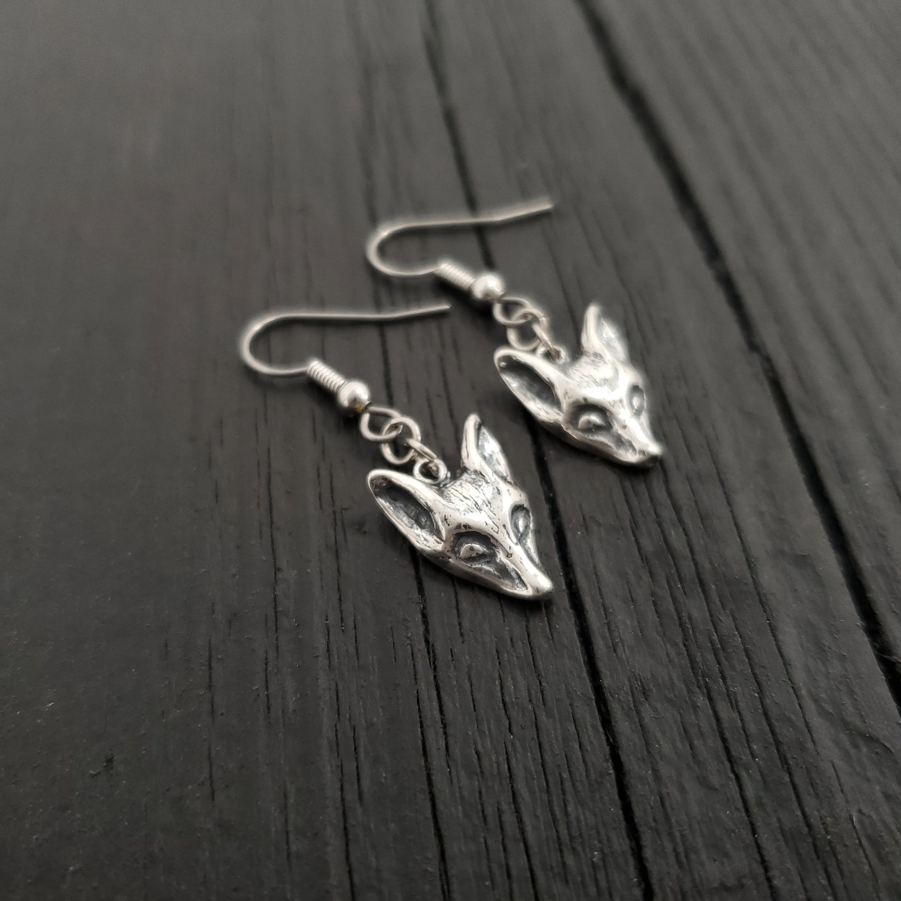 Little Fox Face Earrings