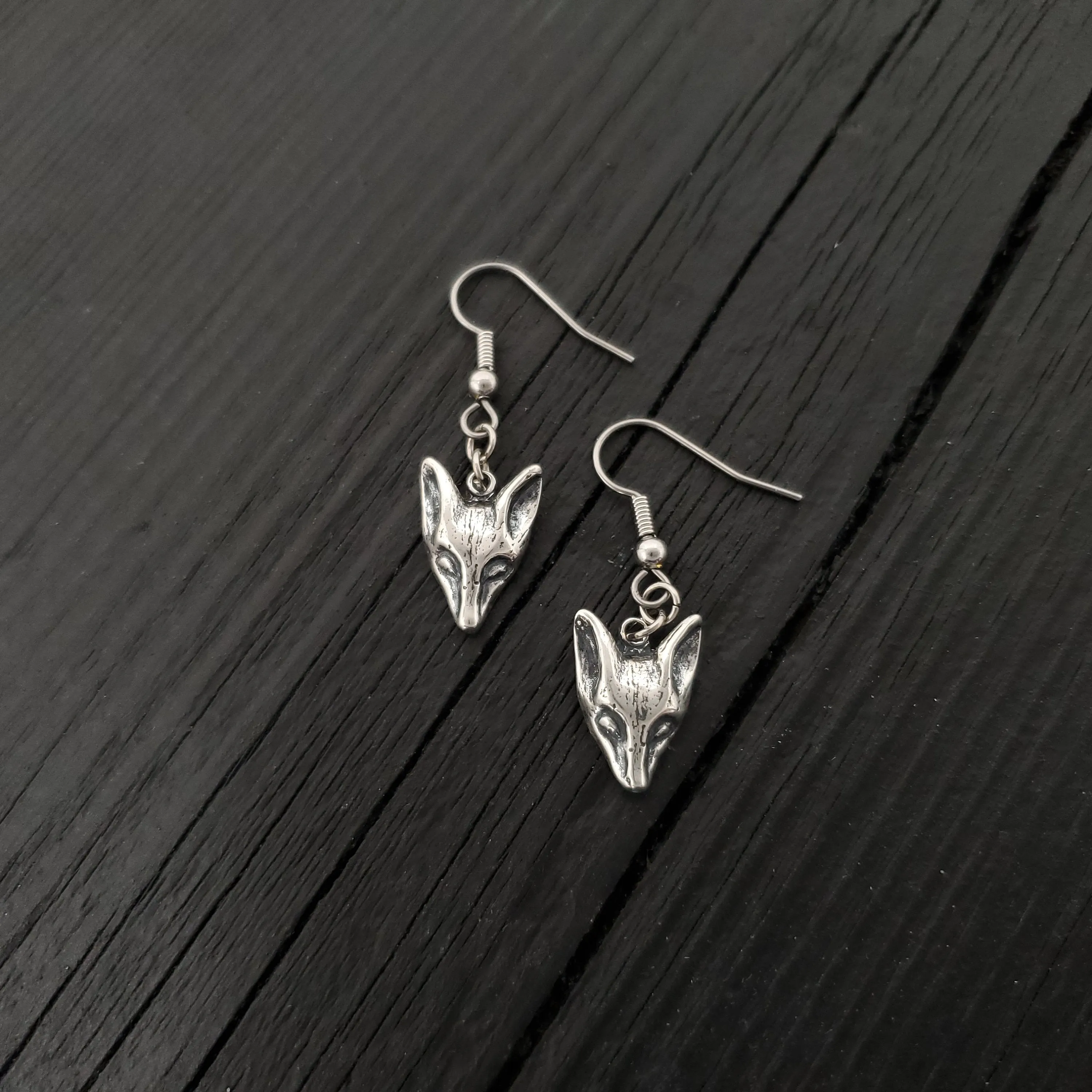 Little Fox Face Earrings