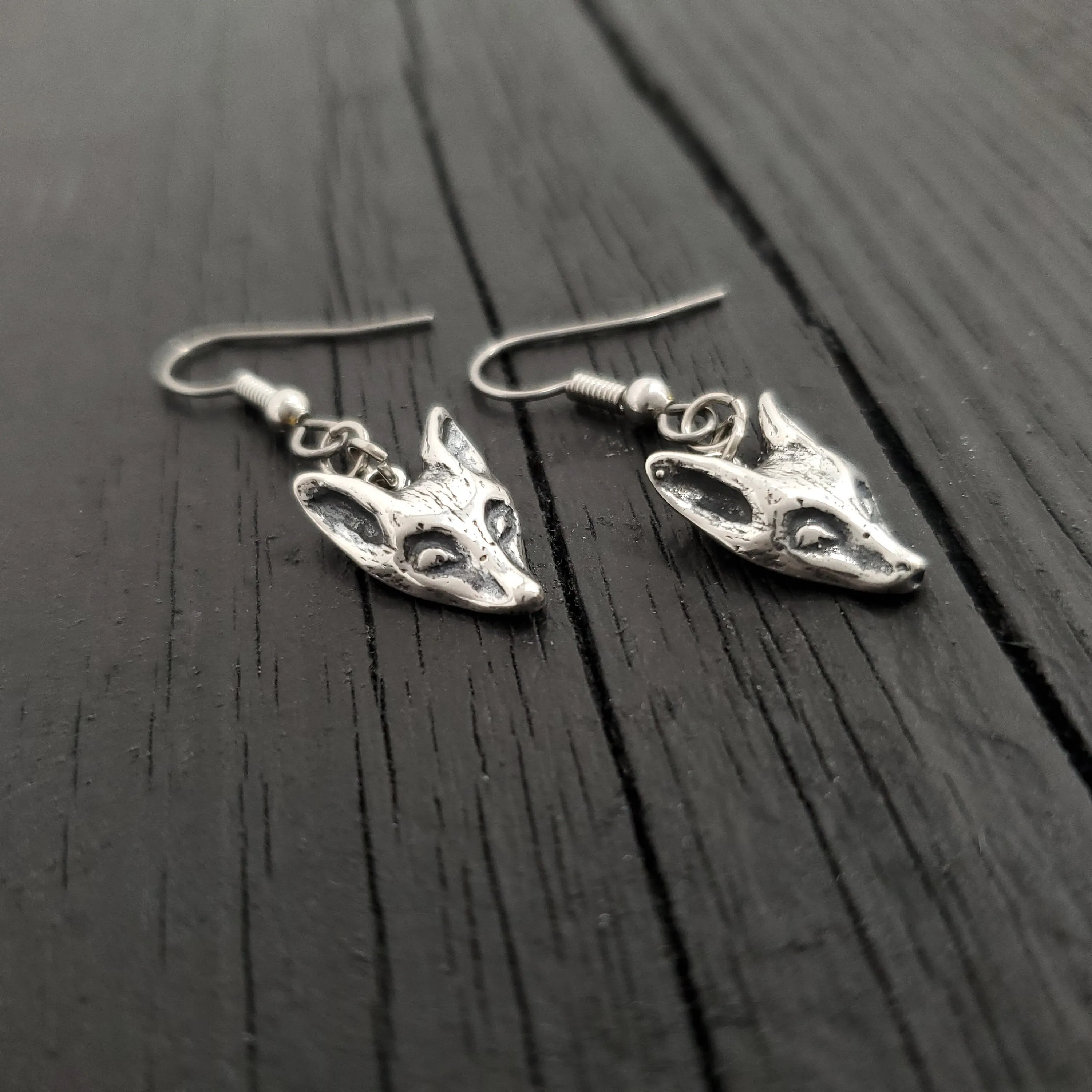 Little Fox Face Earrings