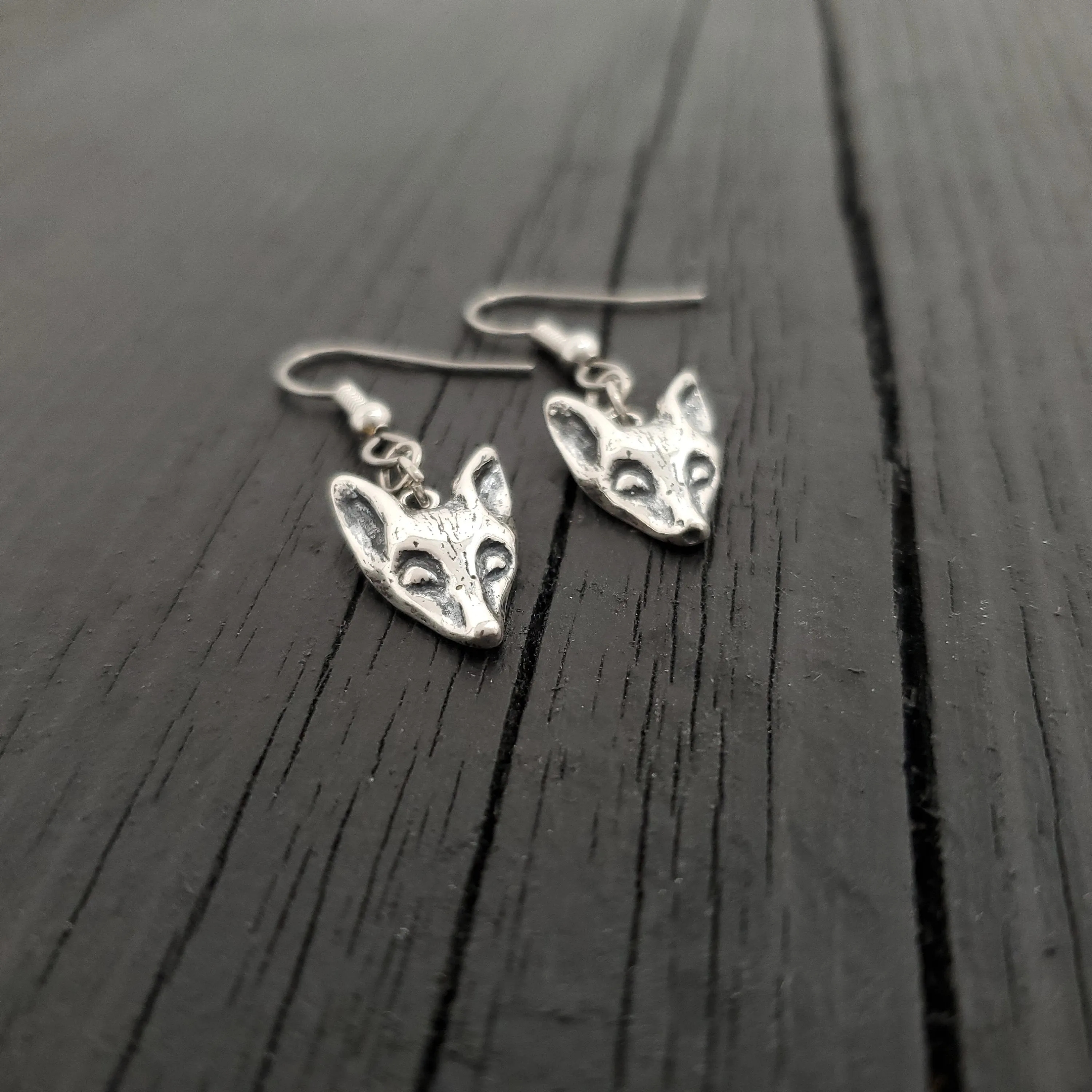 Little Fox Face Earrings