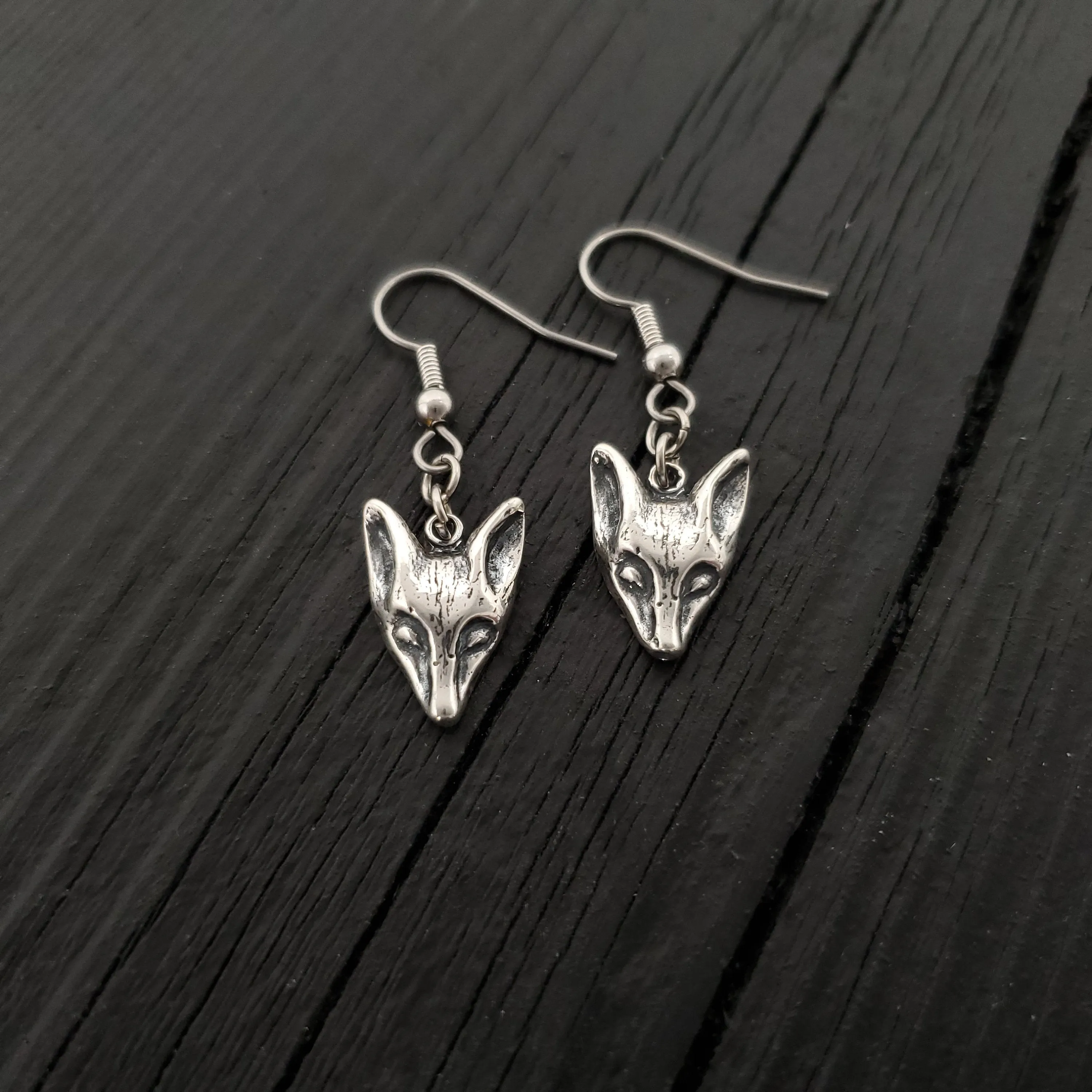 Little Fox Face Earrings