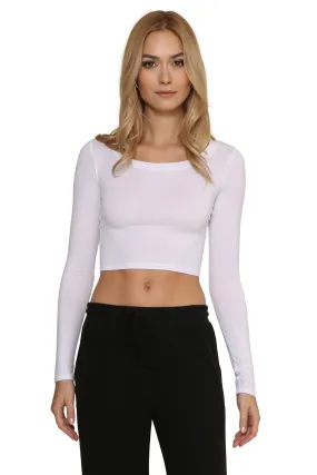 Long Sleeve Crop Top