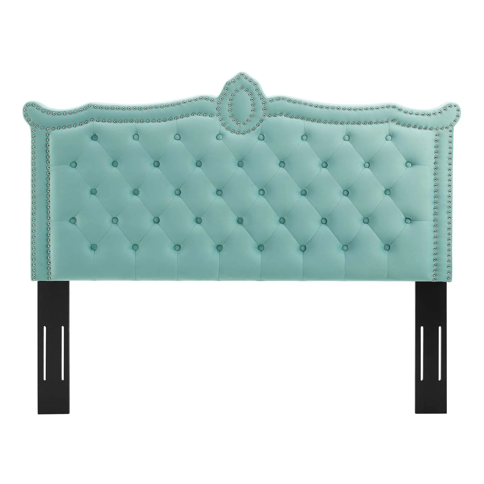 Louisa Tufted Performance Velvet Headboard