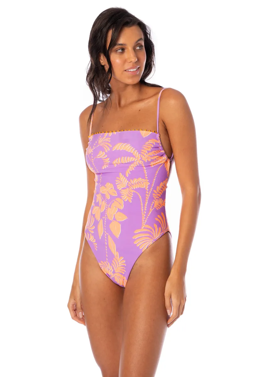 Maaji Lilac Ferns Brittany Classic One Piece