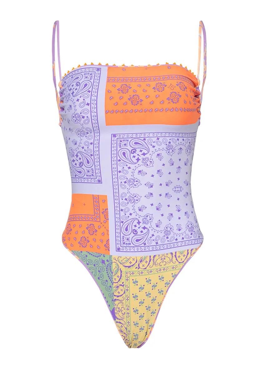 Maaji Lilac Ferns Brittany Classic One Piece