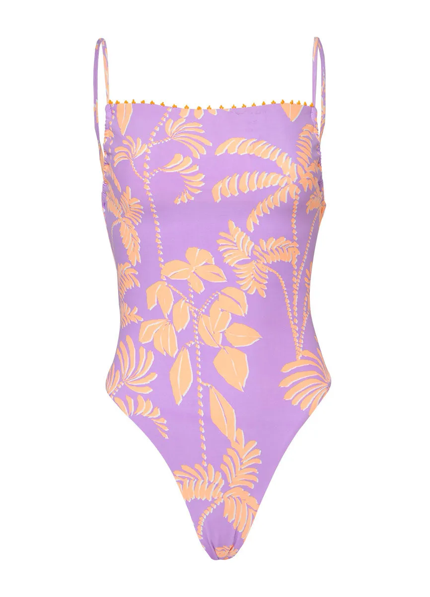 Maaji Lilac Ferns Brittany Classic One Piece