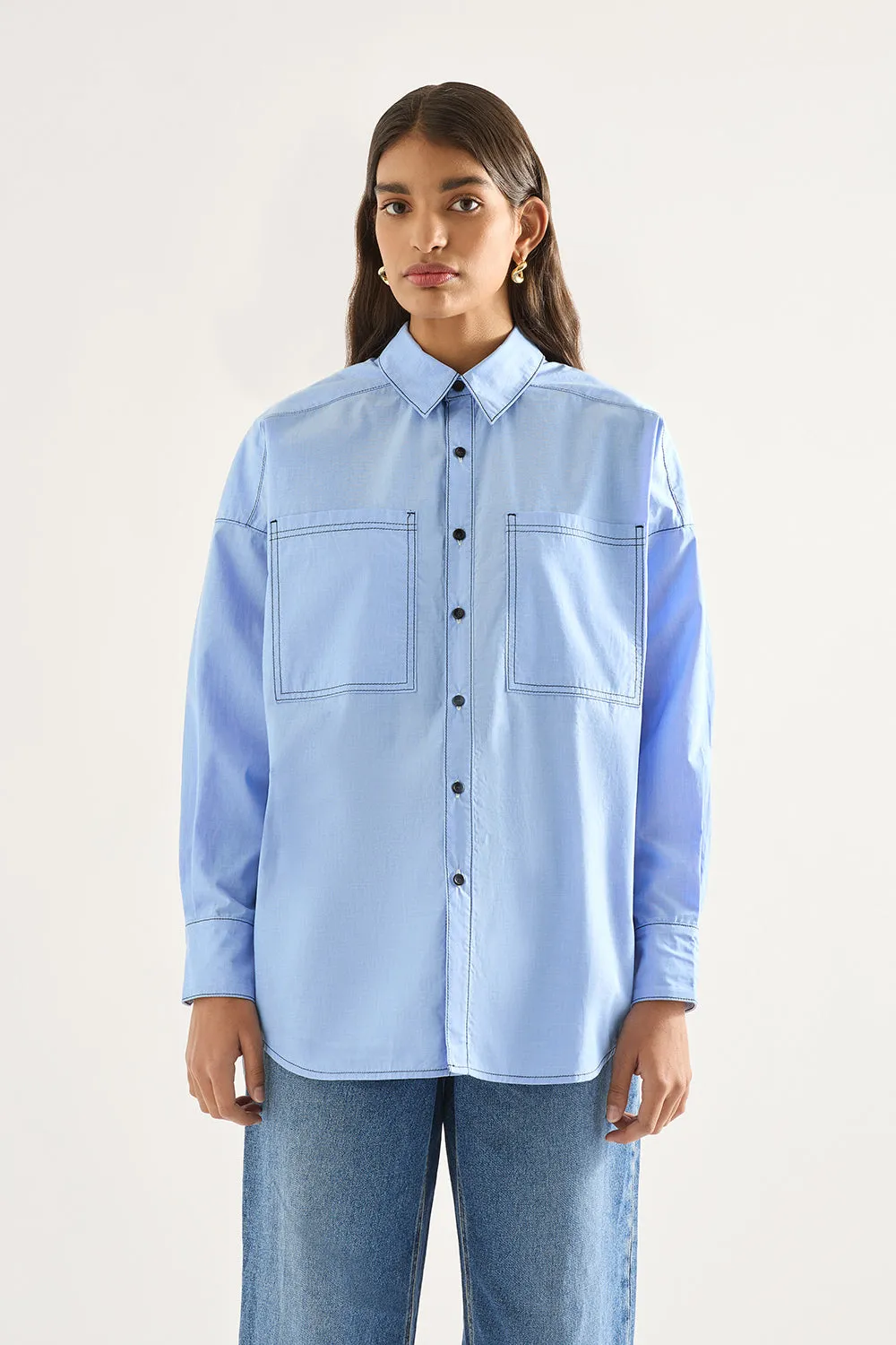 Maya Shirt - Blue