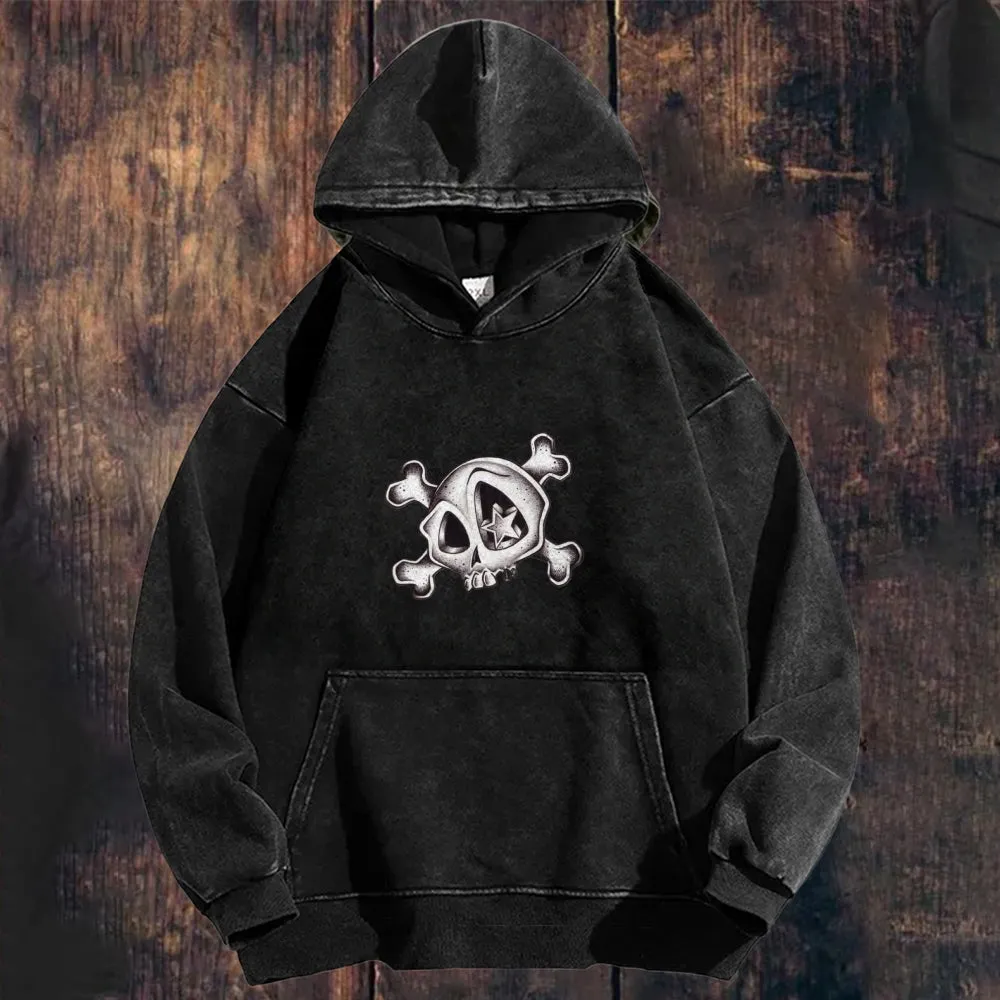 Mens Vintage Skeleton Hoodies