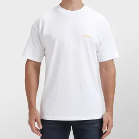 Micro Logo Tee - White