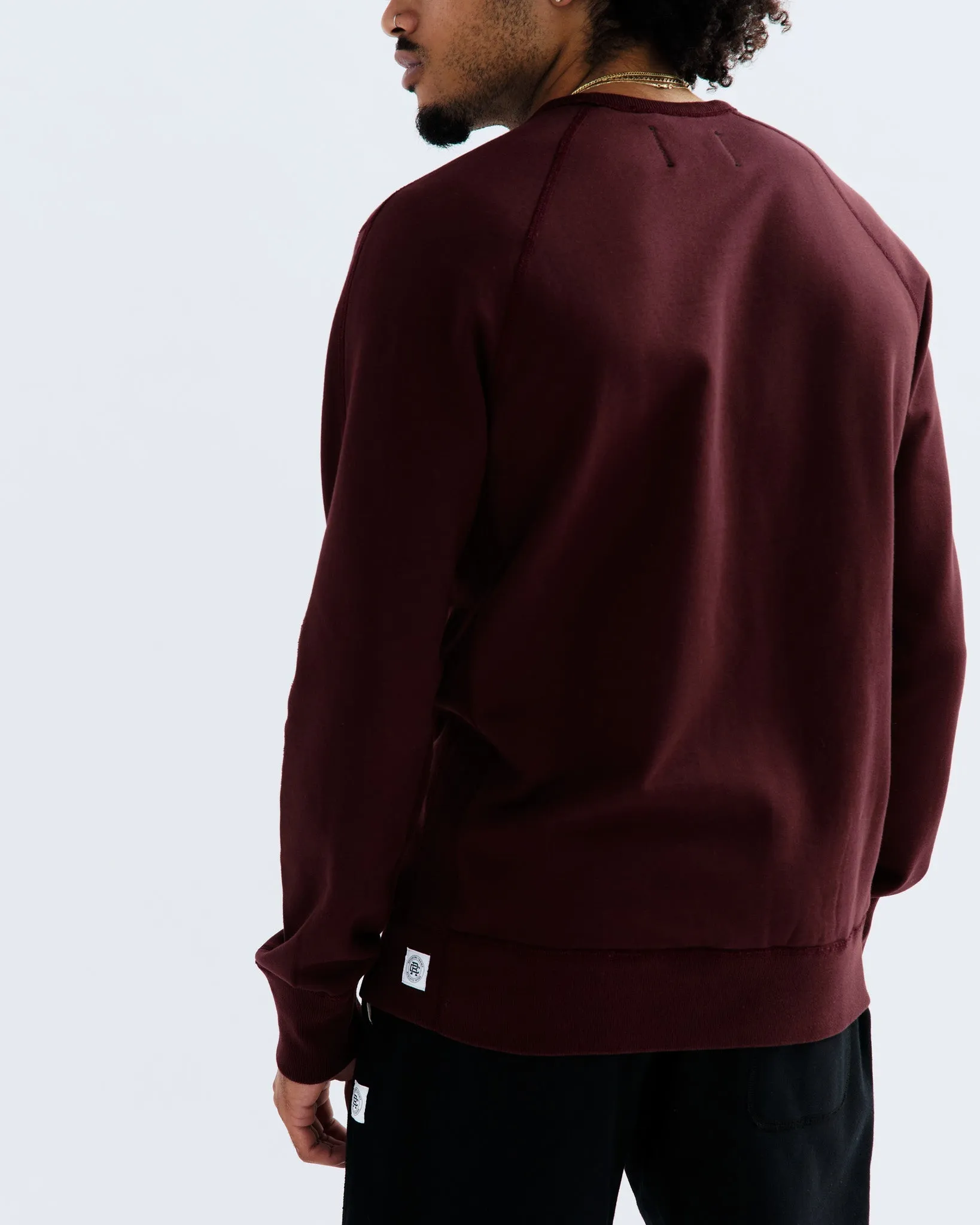 Midweight Terry Slim Crewneck