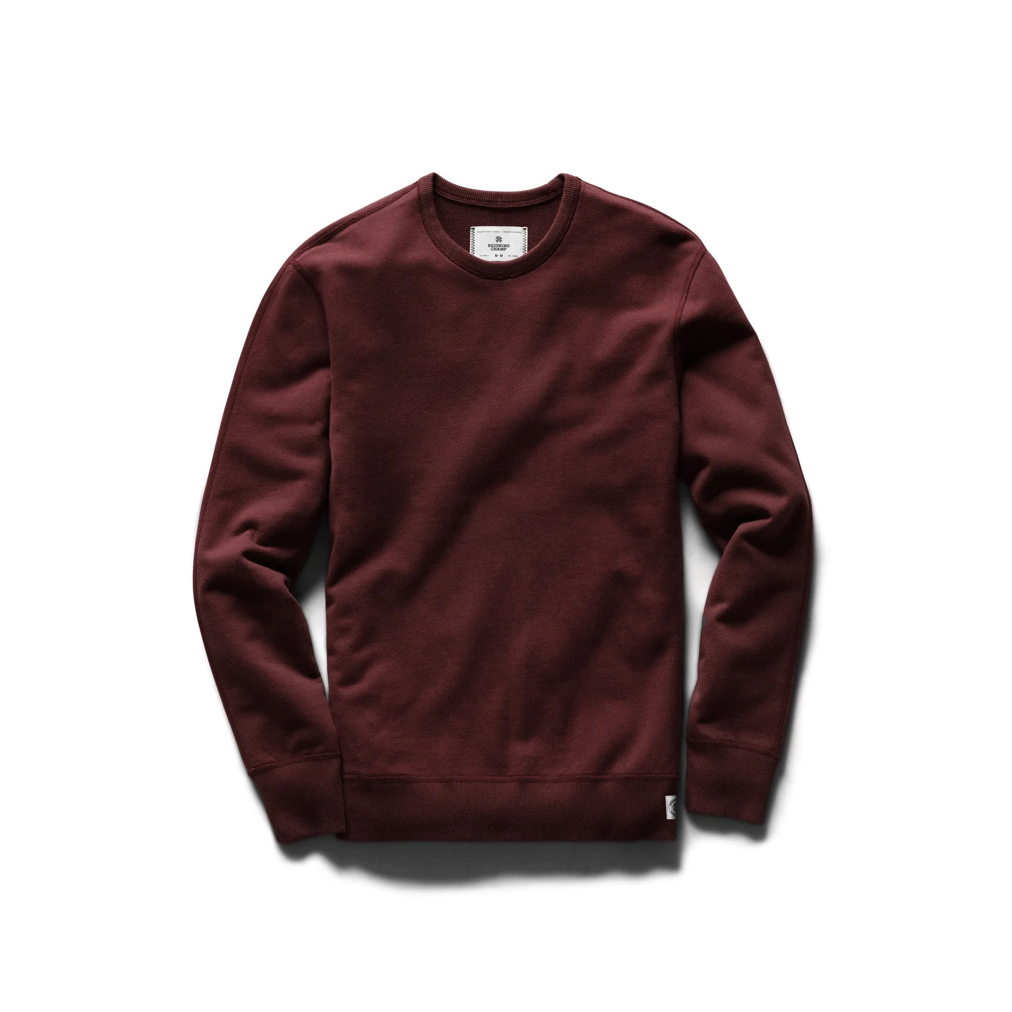 Midweight Terry Slim Crewneck