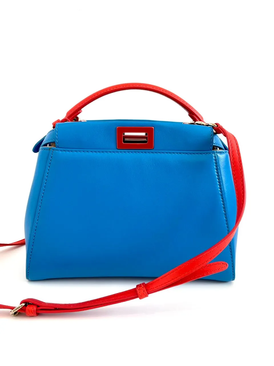 Mini Peekaboo Red/Blue