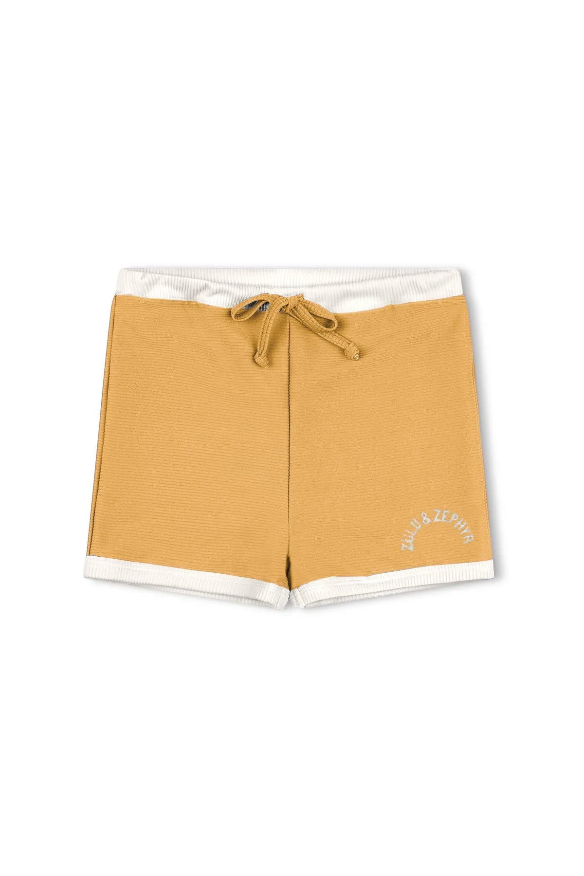 Mini Rib Logo Surf Short - Marigold