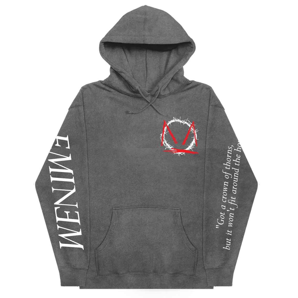 MTBMB Lyric Hoodie (Grey Pigment Dye)