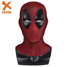 【New Arrival】Xcoser Deadpool&Wolverine Wade Wilson Cosplay Mask Props Movie Replica Adult Halloween