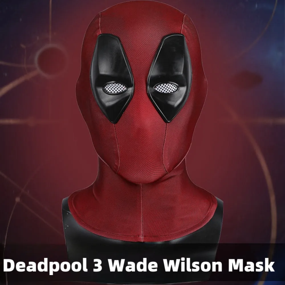 【New Arrival】Xcoser Deadpool&Wolverine Wade Wilson Cosplay Mask Props Movie Replica Adult Halloween