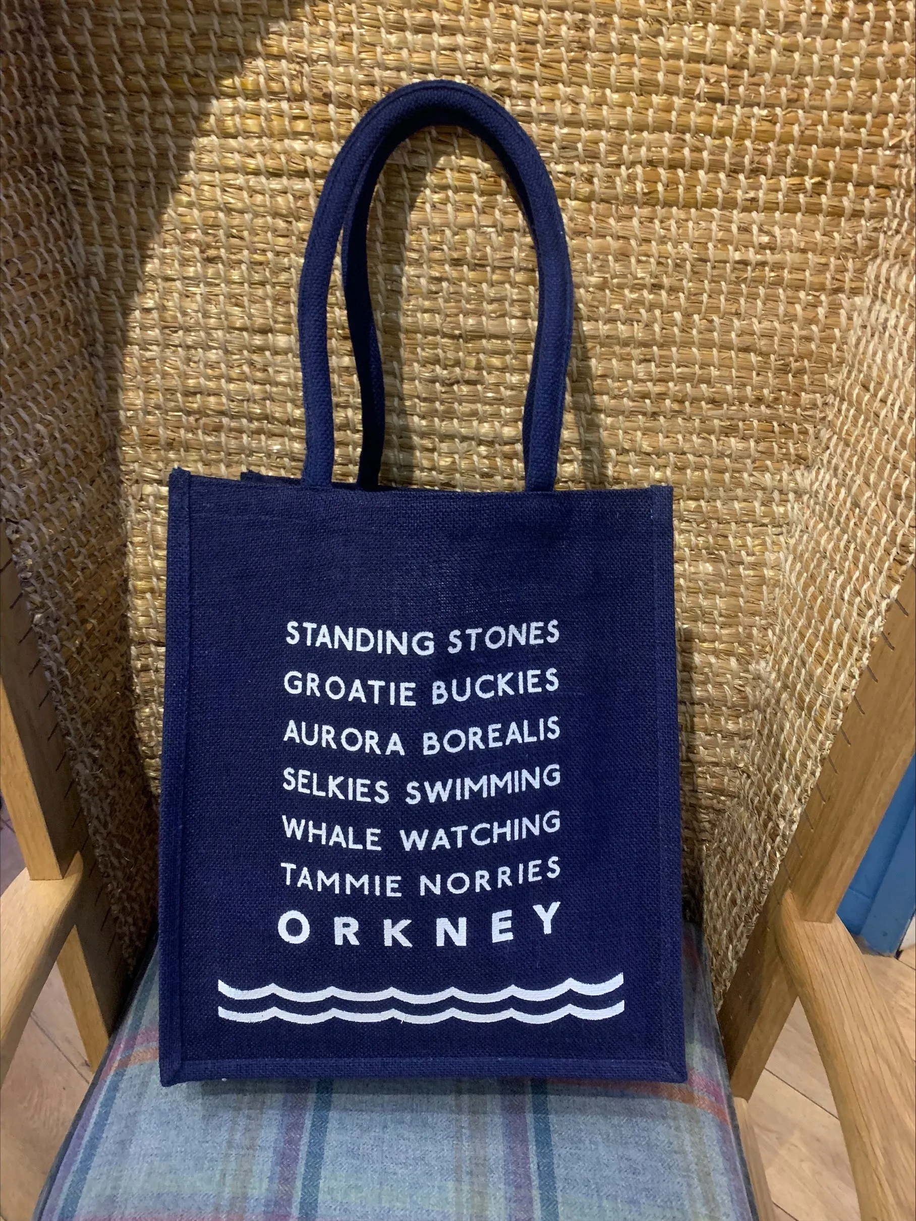 Orkney Words Canvas Tote bag