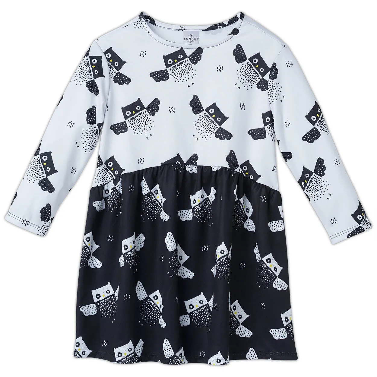 Owls Dress with Matching Shorts