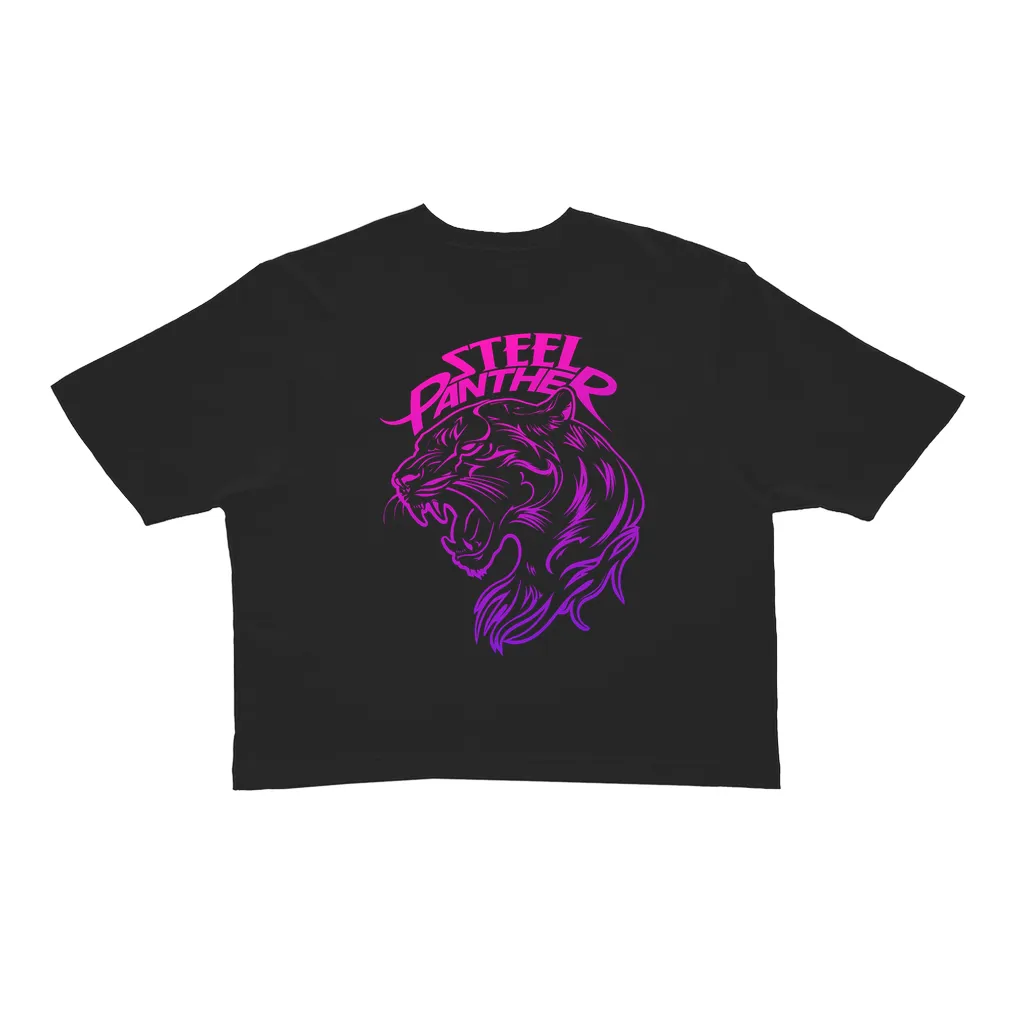 Panther Head 24 Arched Crop Top