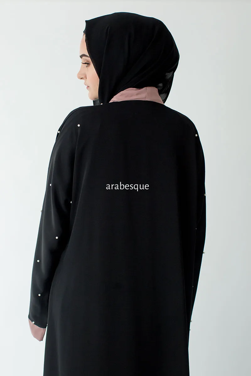 Pearl Blush Abaya