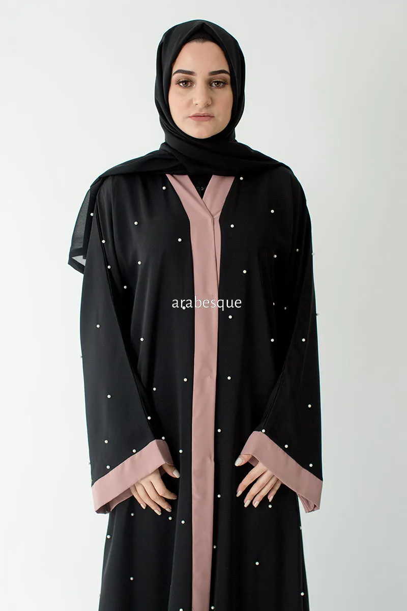 Pearl Blush Abaya