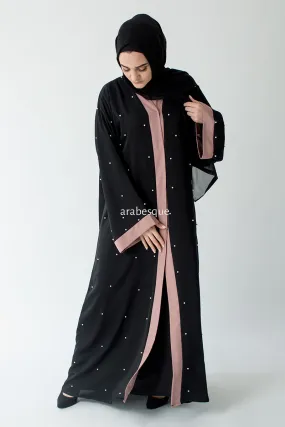 Pearl Blush Abaya