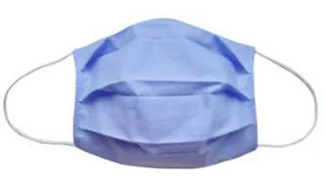 Periwinkle blue/violet Fabric Face Mask (Adult)