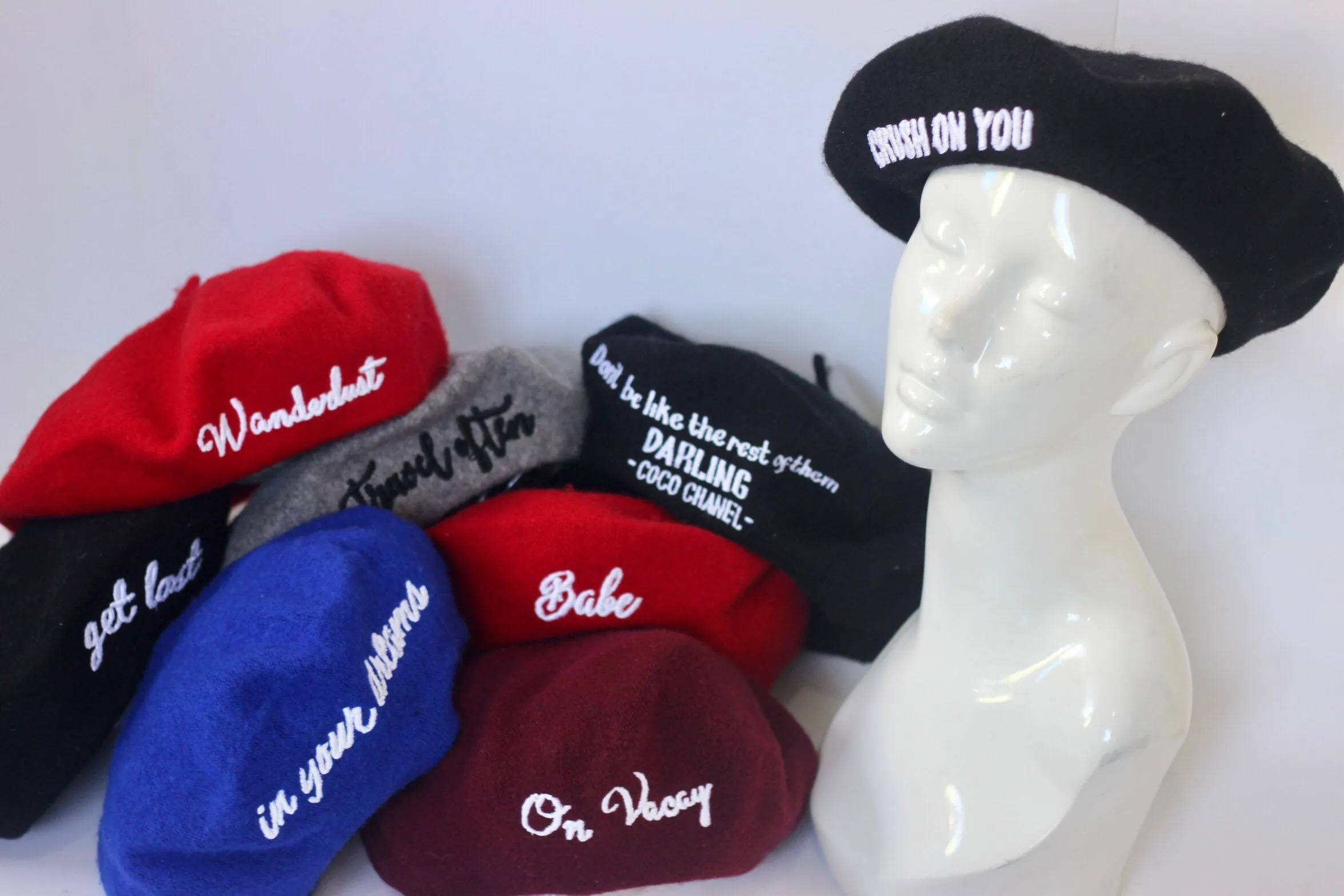 Personalized Beret Hat