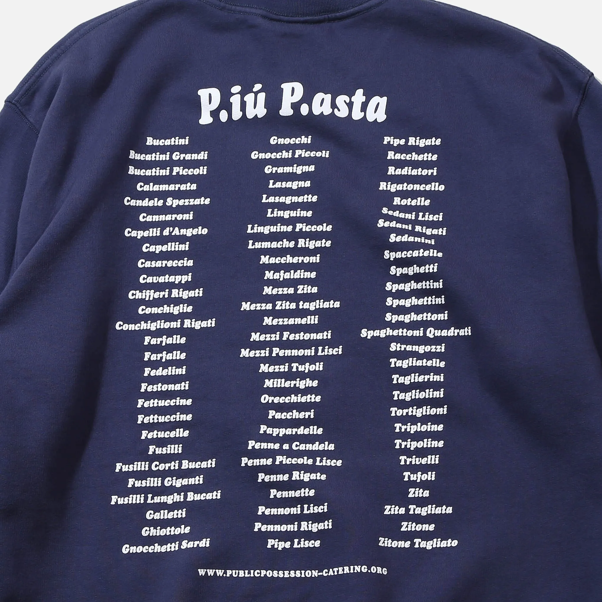 P.iu P.asta Sweatshirt - Navy Blue