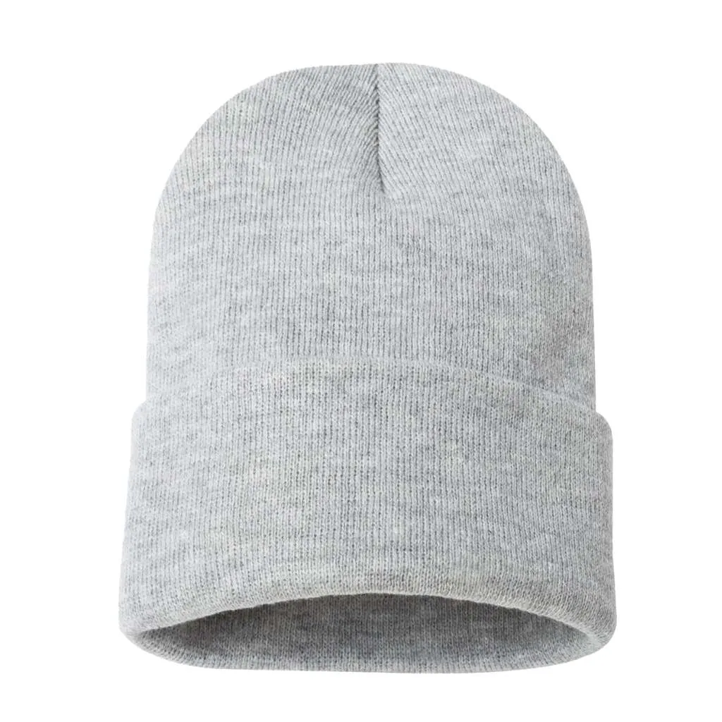 Plain Cuffed Beanie Cap