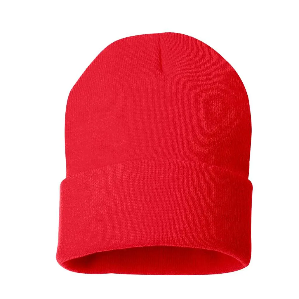 Plain Cuffed Beanie Cap