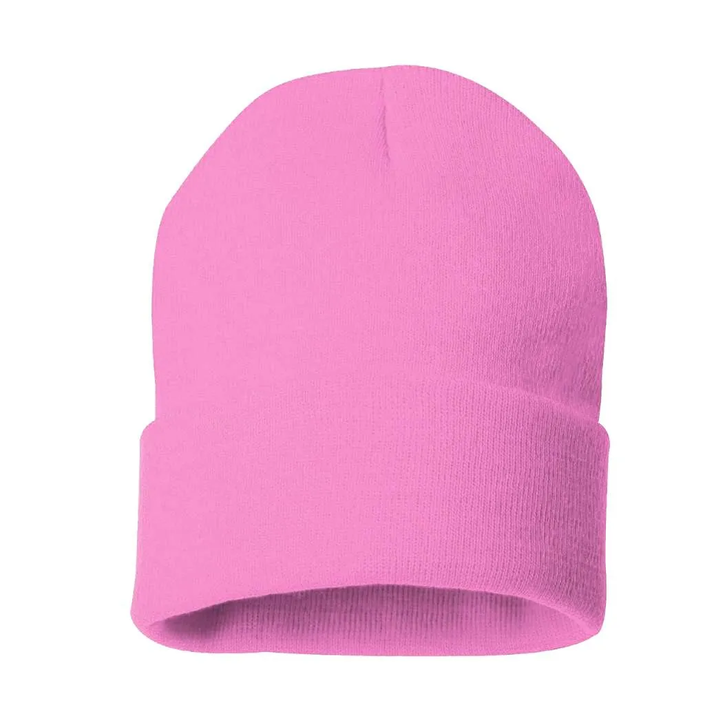 Plain Cuffed Beanie Cap