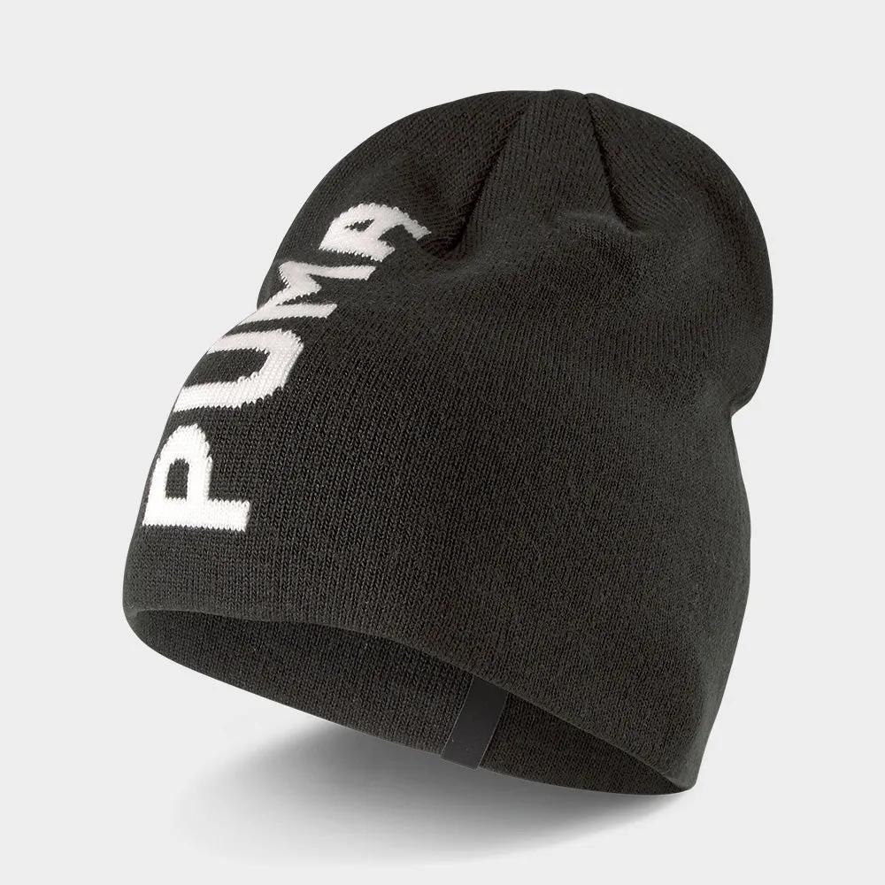 Puma Unisex Essentials Classic Cuffless Beanie Black/White _ 181377 _ Black