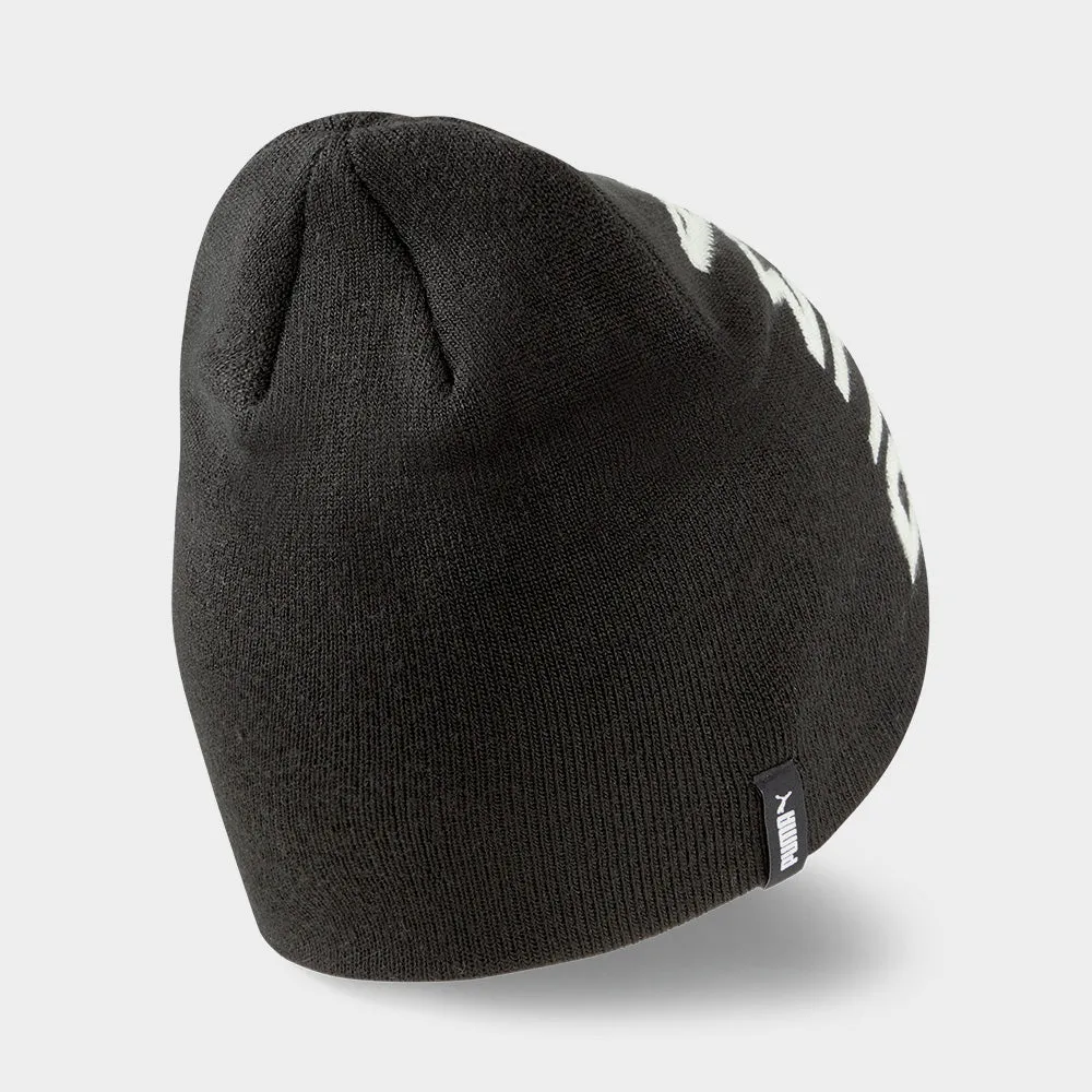 Puma Unisex Essentials Classic Cuffless Beanie Black/White _ 181377 _ Black