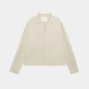 Quarry  Off Sand Linen Shirt