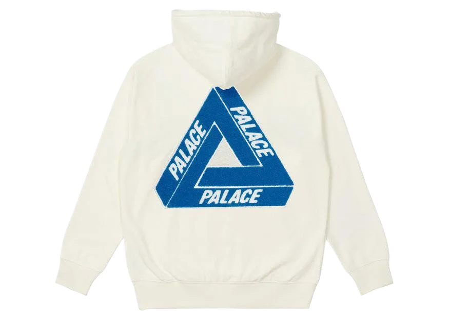 "Palace Tri-Chenille Hood (FW21) Oatmeal"