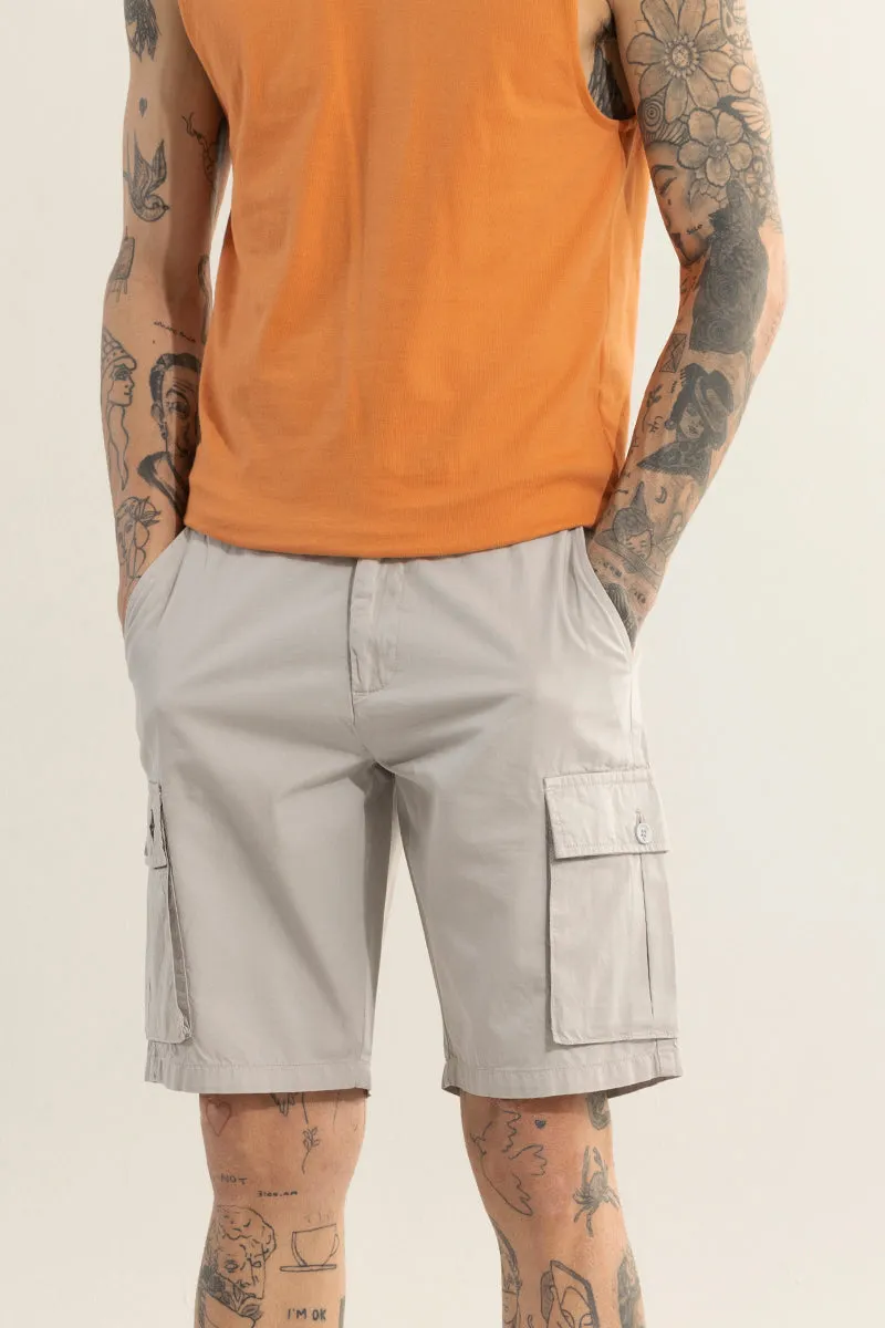 Rampage Grey Cargo Shorts