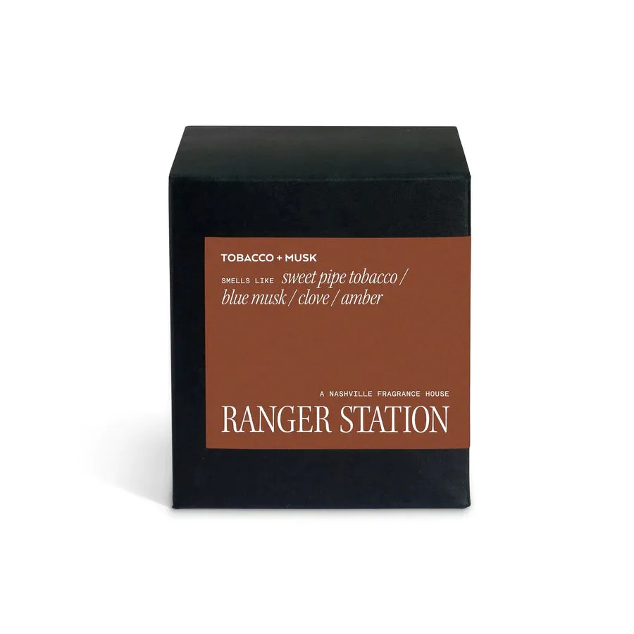 Ranger Station - Tobac   Musk Candle