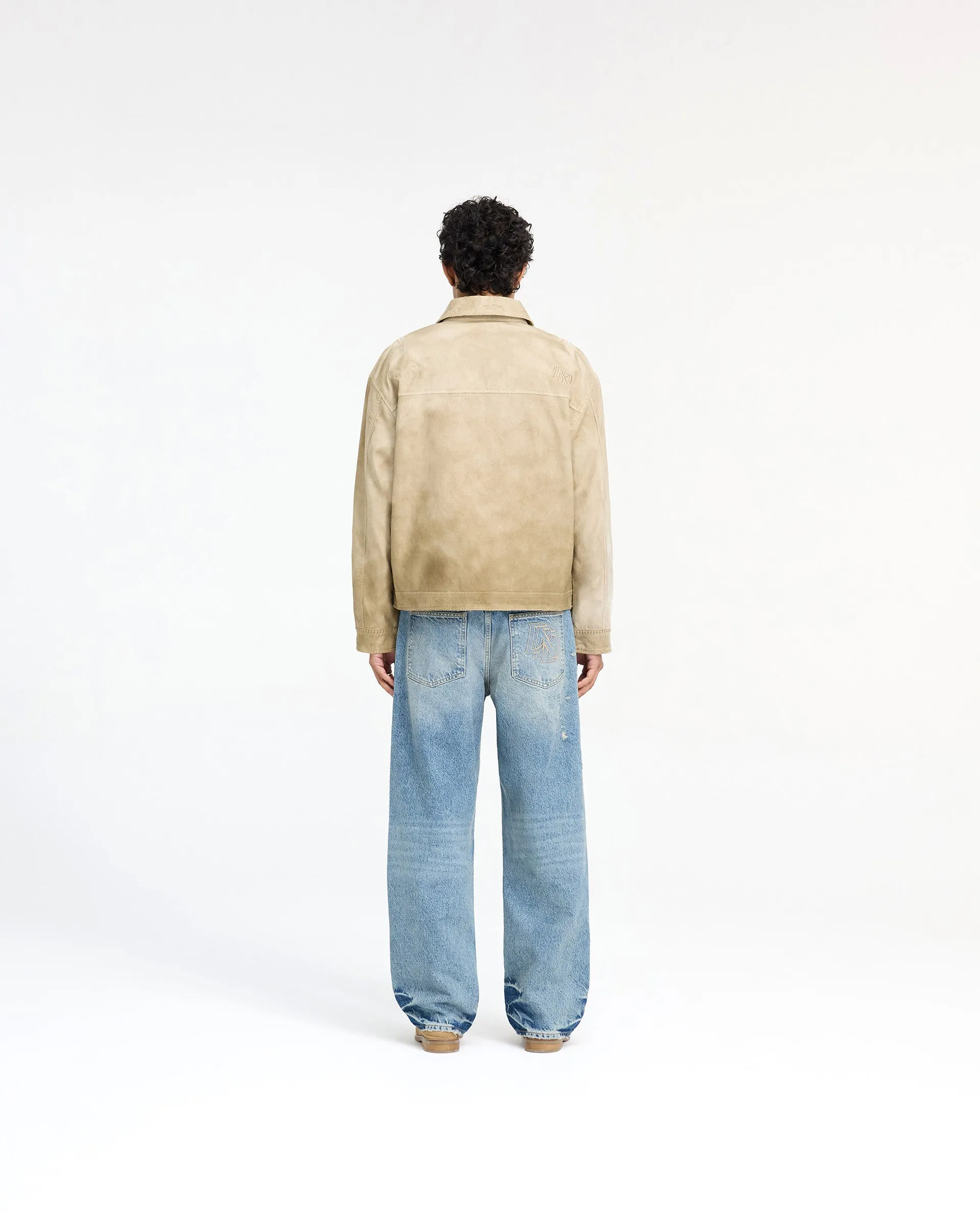 Represent X Duke   Dexter Multi Patch Carpenter Jacket - Sand