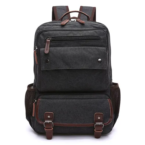 Retro Unisex Vintage Student Backpack