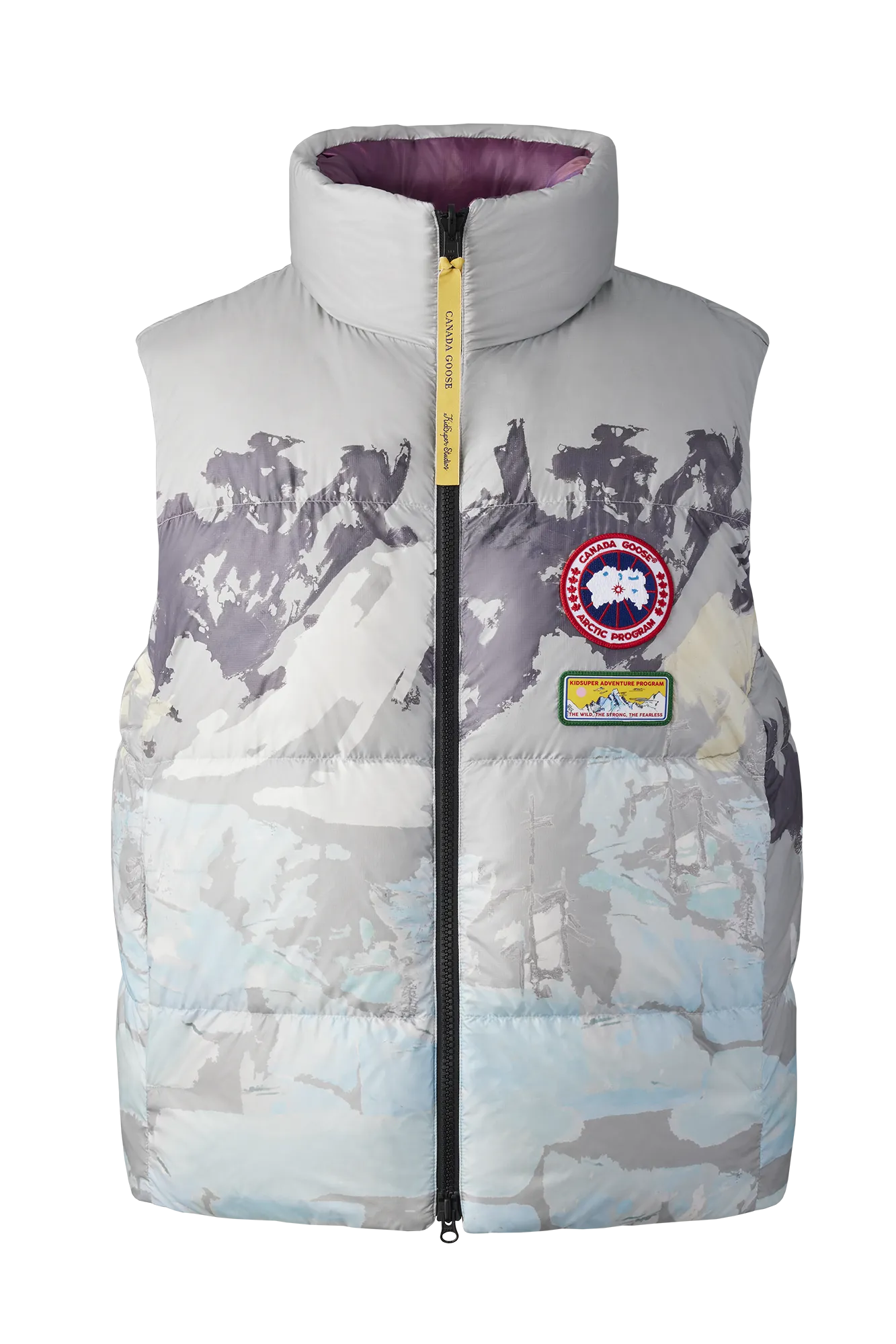 Reversible Puffer Vest for KidSuper