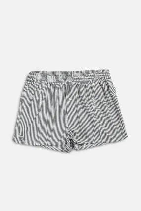 Rework Oxford Mini Boxer Shorts - M