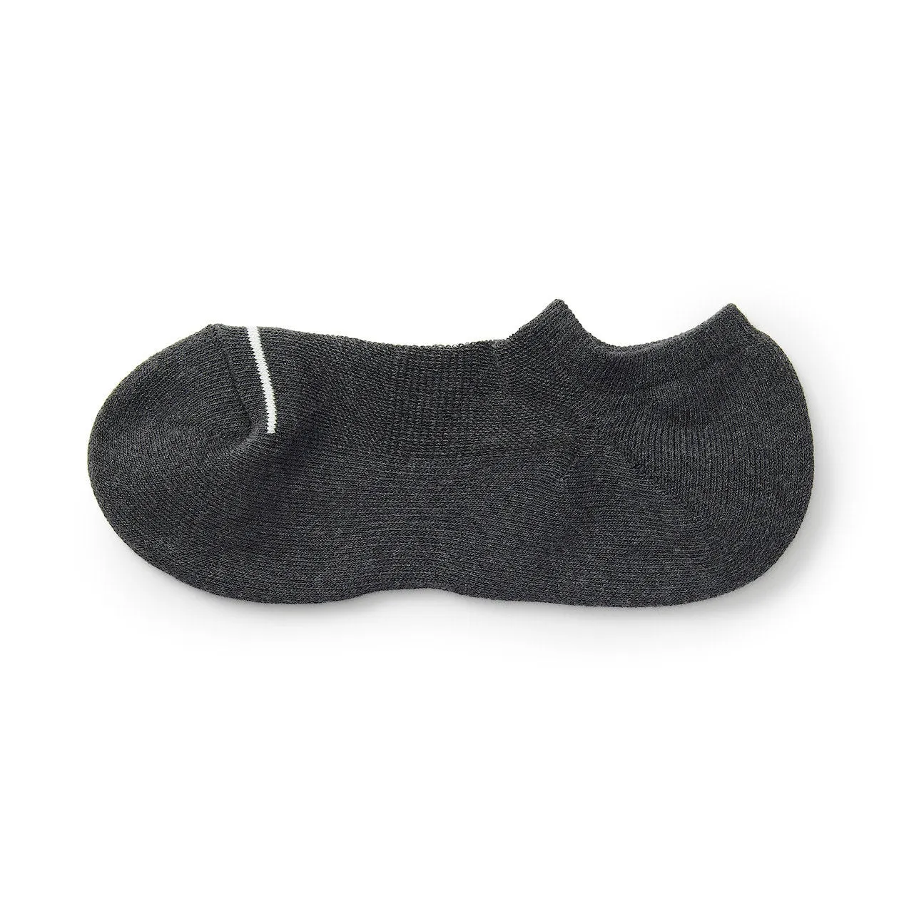 Right Angle Pile Plain Sneaker Socks