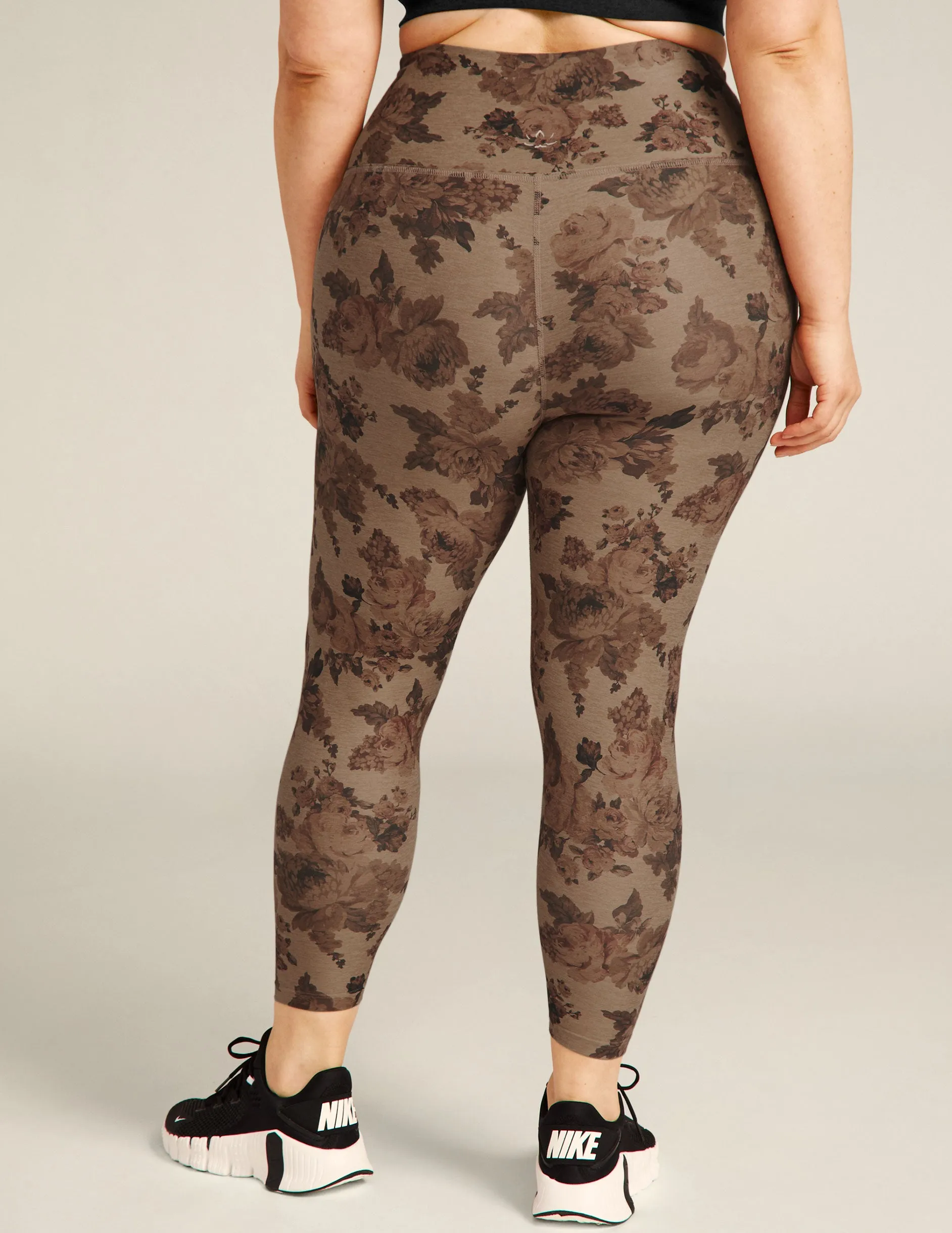 Romantic Floral SoftMark High Waisted Midi Legging