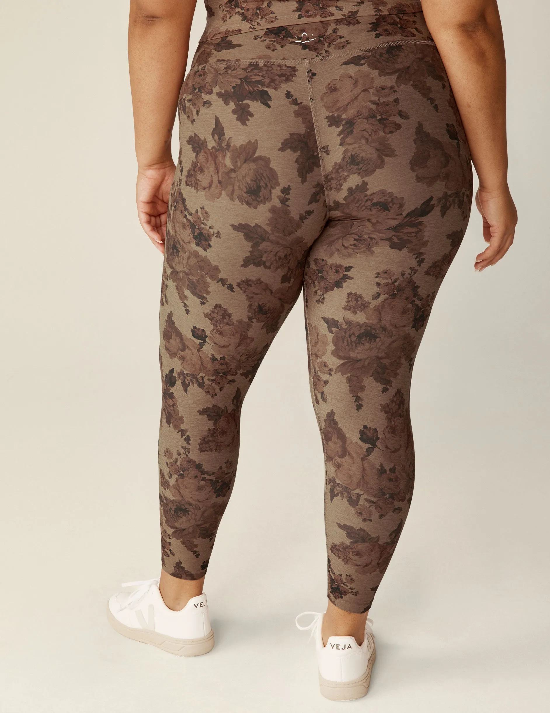 Romantic Floral SoftMark High Waisted Midi Legging