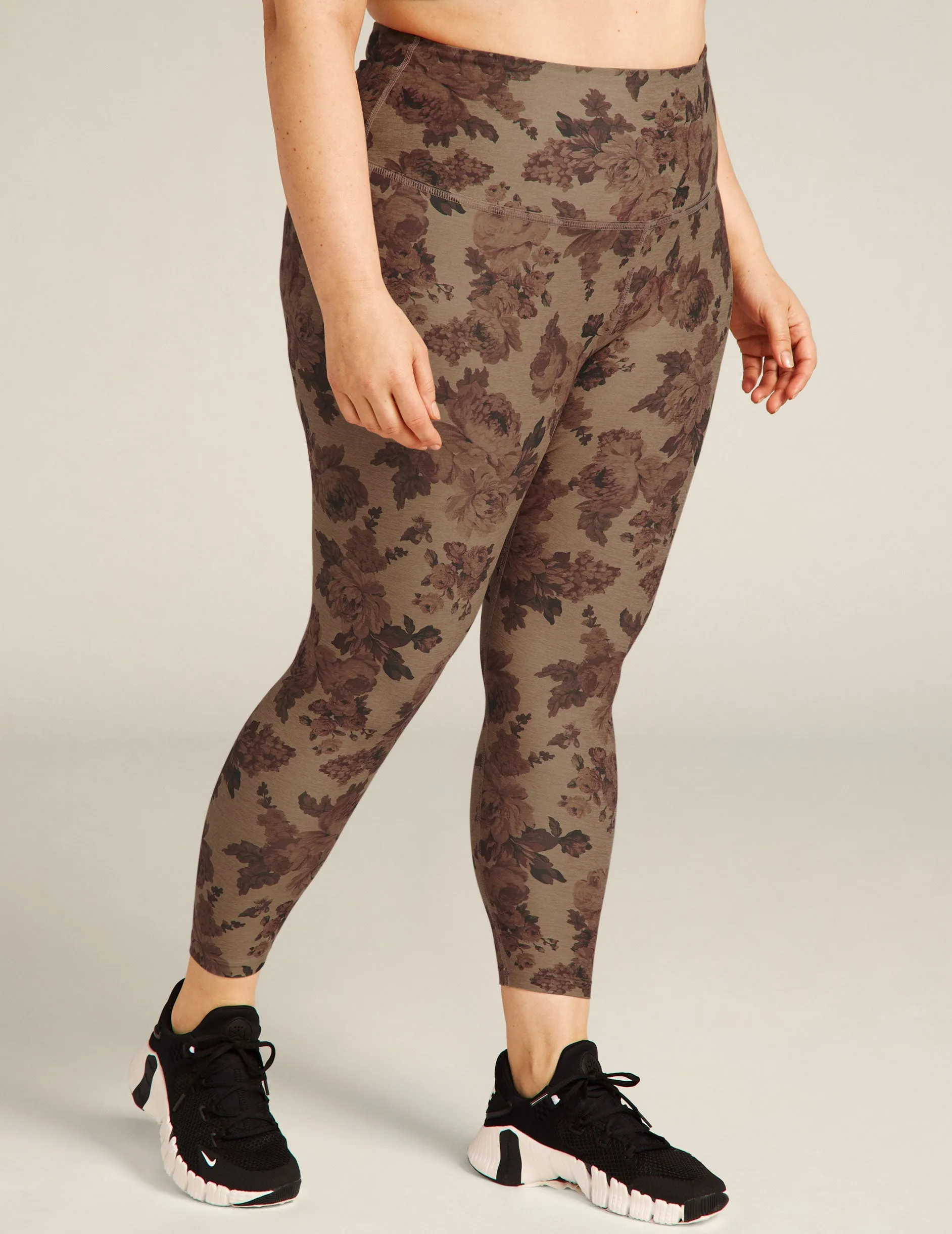 Romantic Floral SoftMark High Waisted Midi Legging