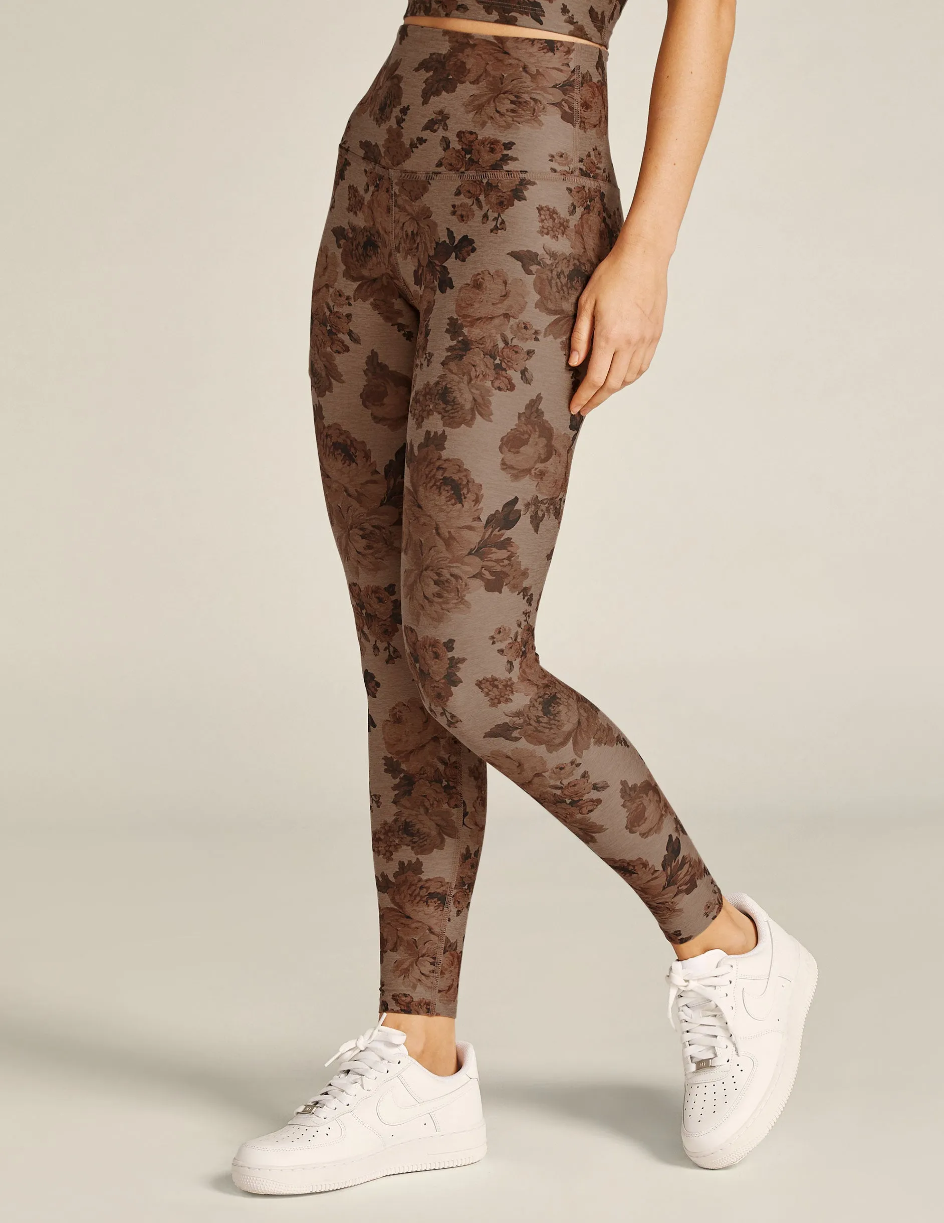 Romantic Floral SoftMark High Waisted Midi Legging