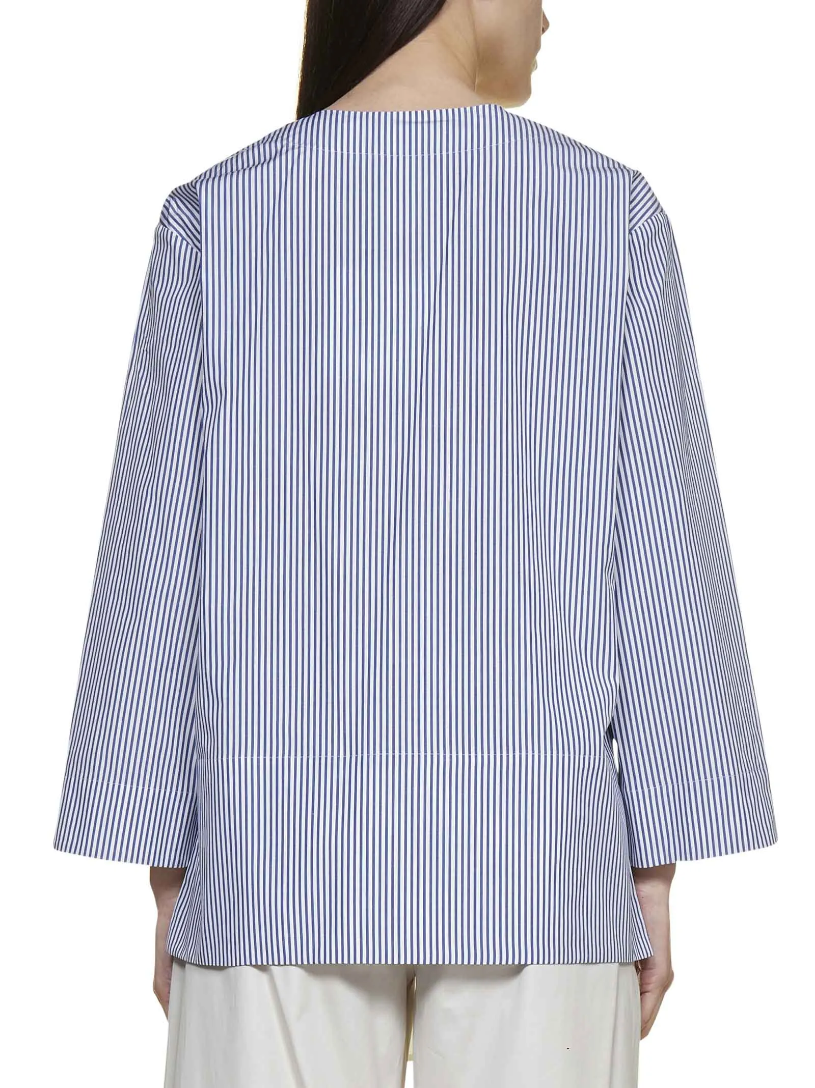 'S Max Mara Affori Striped Blouse